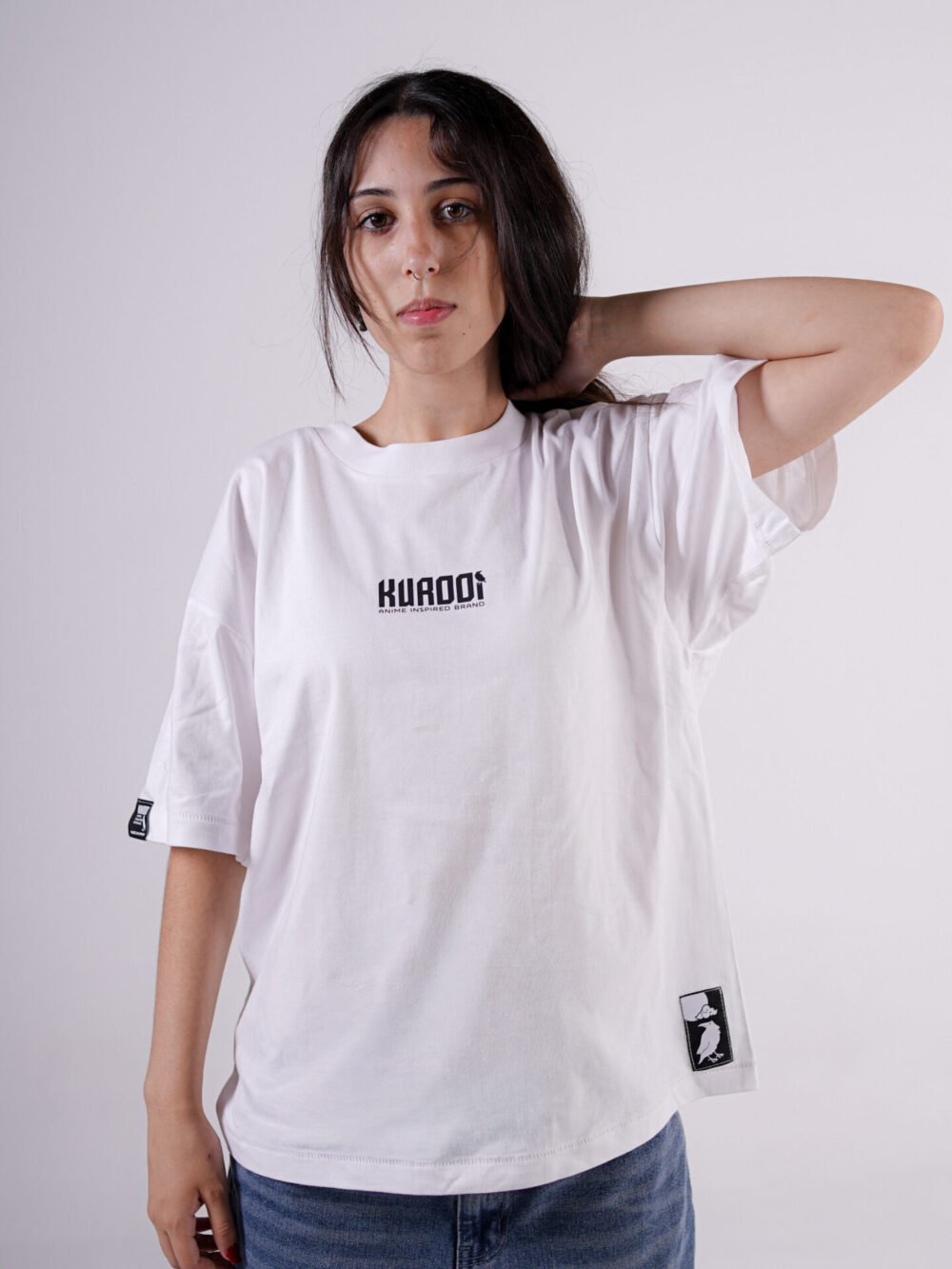 Camiseta comic oversize Blanca